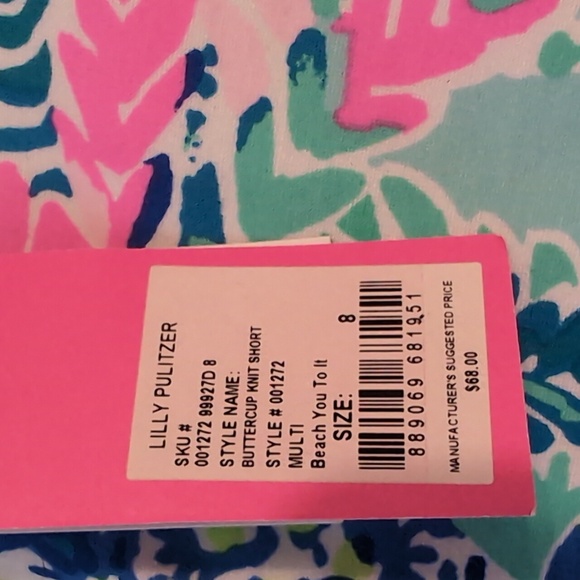 Lilly Pulitzer Colorful Scalloped Shorts - Picture 2 of 3